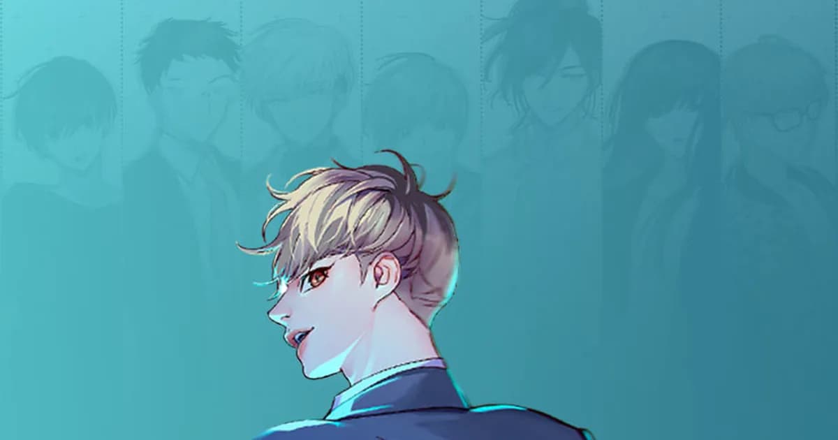 Eleceed wide banner, Jiwoo Seo in combat with electric speed effects, Kayden's white cat silhouette framing the composition
