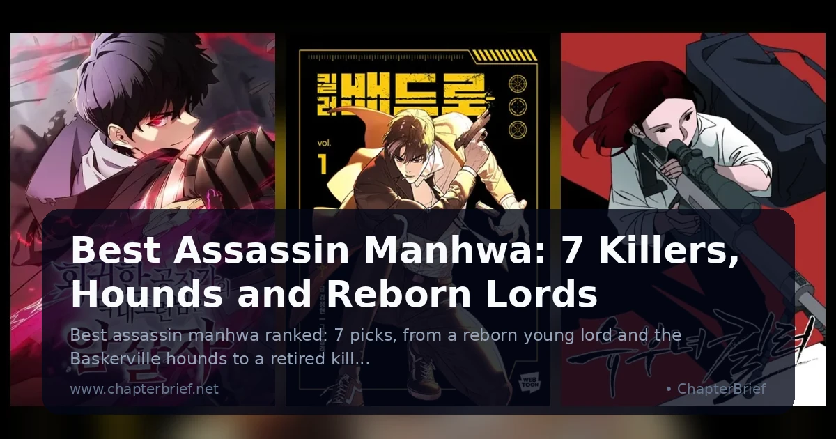 Best Assassin Manhwa: 7 Killers, Hounds and Reborn Lords
