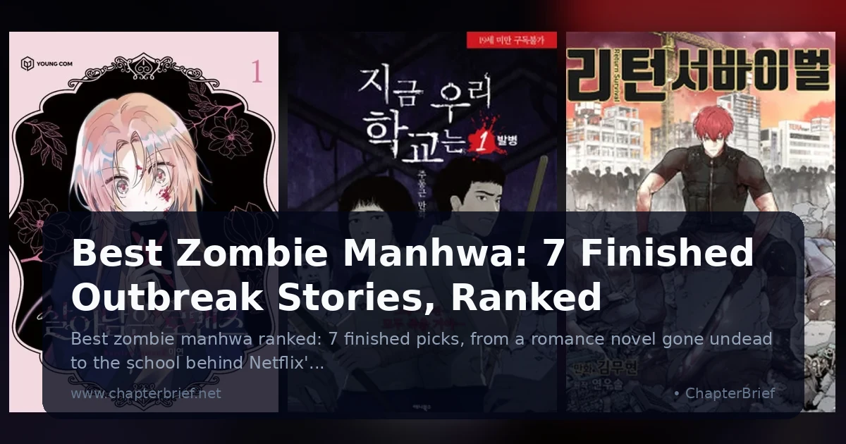Best Zombie Manhwa: 7 Finished Outbreak Stories, Ranked