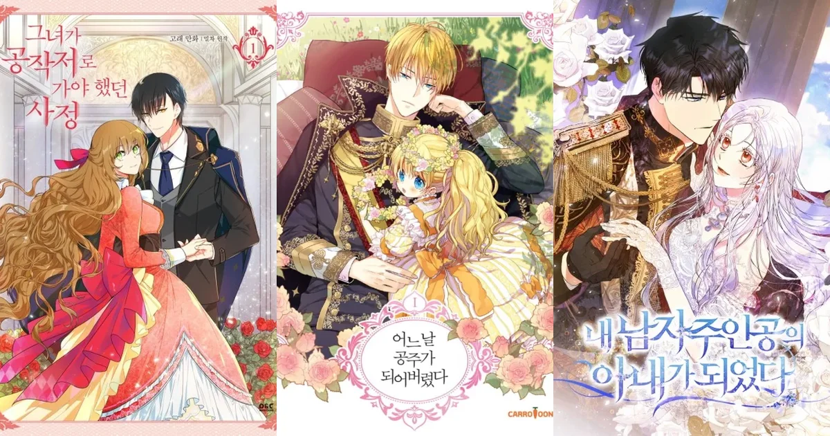 Manhwa Like Raeliana: 6 Reincarnated-Novel Romance Picks
