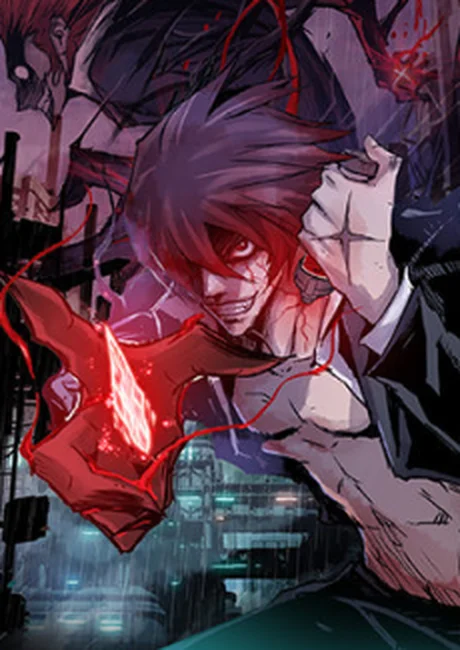 Blood Blade manhwa series cover art, official promotional image