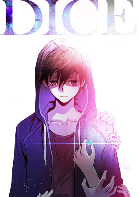 Dice: The Cube that Changes Everything manhwa series cover art, official promotional image