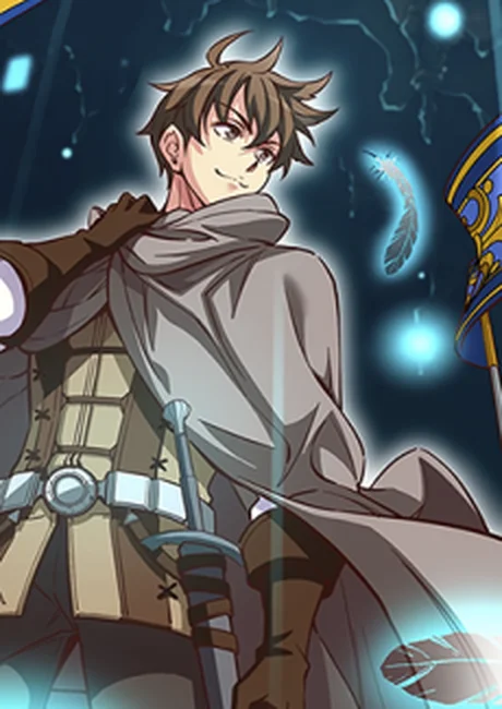 Legendary Moonlight Sculptor manhwa cover art showing the protagonist in VRMMO armor, kingdom banners visible in the background