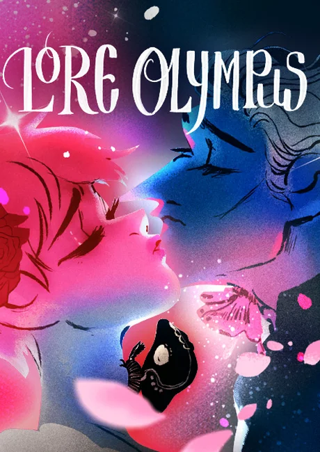 Lore Olympus webcomic cover art, official promotional image